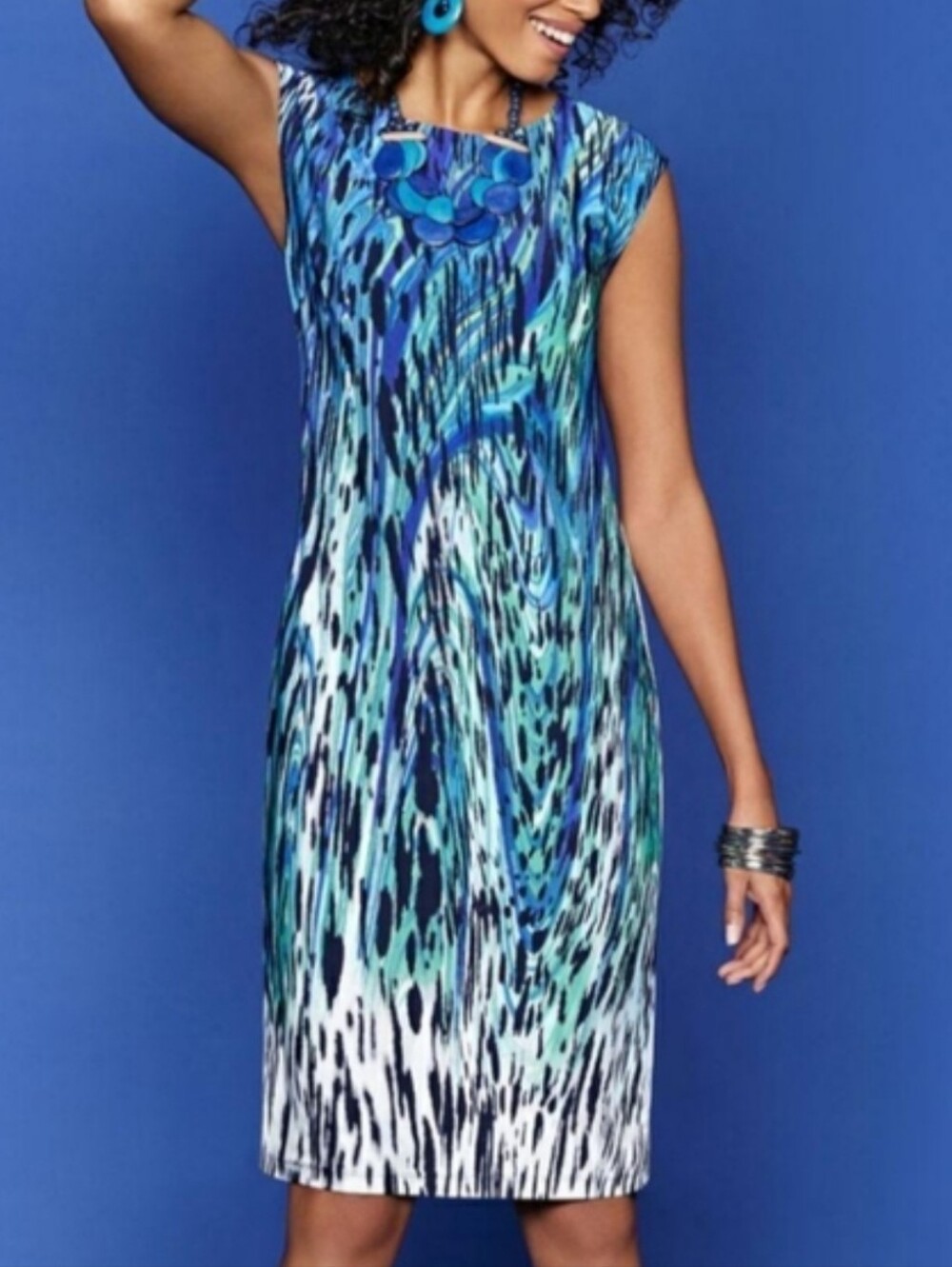 NWT Chico's Deena Sleeveless Dress